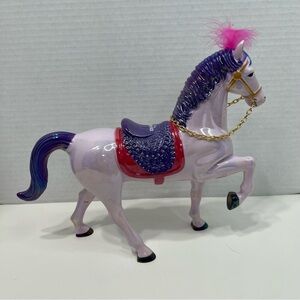 DISNEY ON ICE iridescent horse souvenir toy Barbie doll size